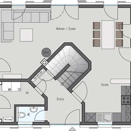 Prázdninový dům Schilfrohrsaenger 26 Fuhlendorf (Mecklenburg-Vorpommern)