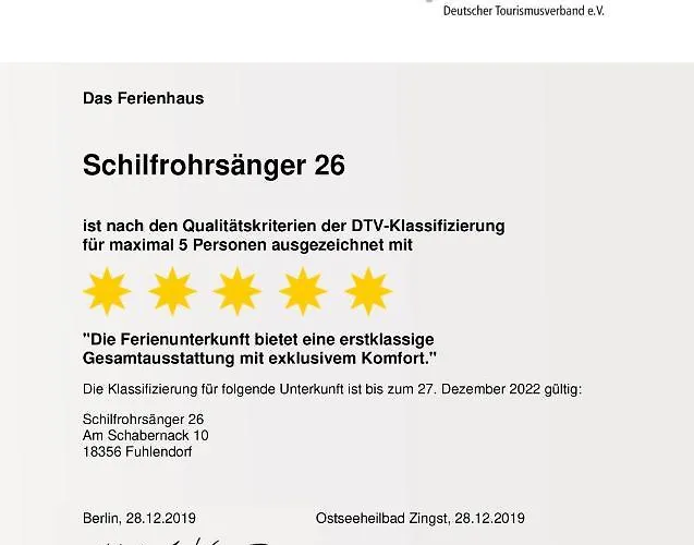 Ferienhaus Schilfrohrsaenger 26
